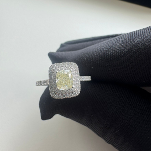 Yellow Diamond Ring